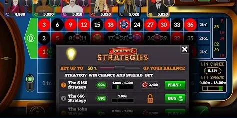 777 Star Rewards Menu